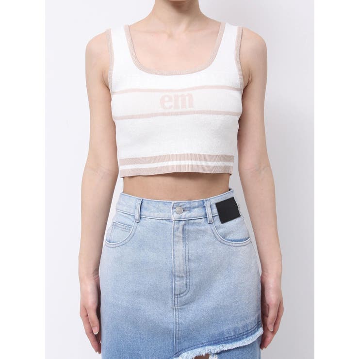 EMロゴジャガードニットTOP | EATME | 詳細画像33 