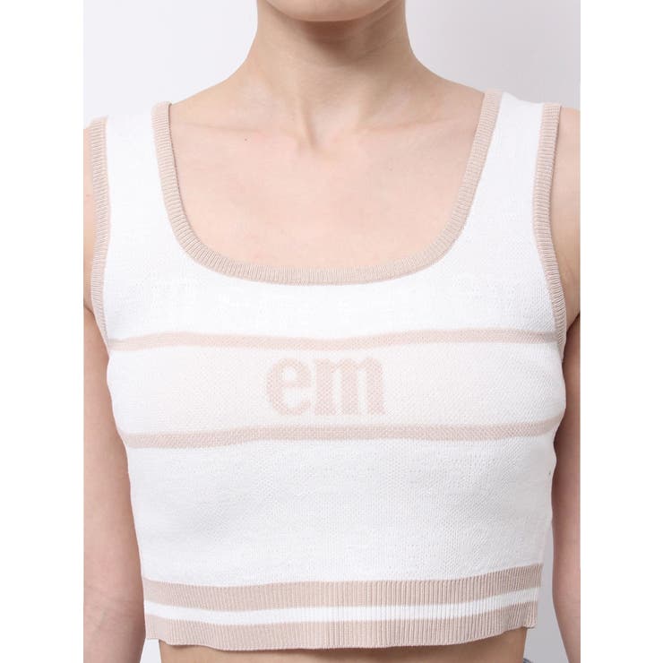 EMロゴジャガードニットTOP | EATME | 詳細画像36 