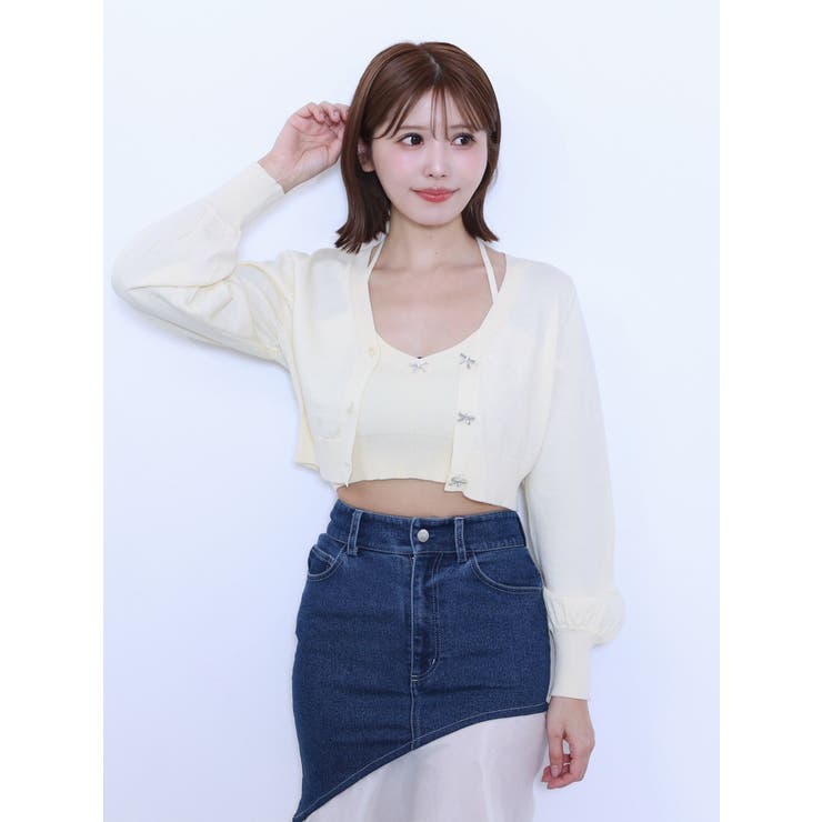 リボンボタンデザインアンサンブル | EATME | 詳細画像5 