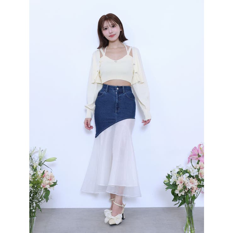 リボンボタンデザインアンサンブル | EATME | 詳細画像6 