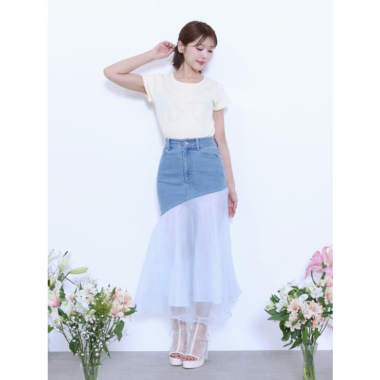 フリルモチーフTシャツ | EATME | 詳細画像12 