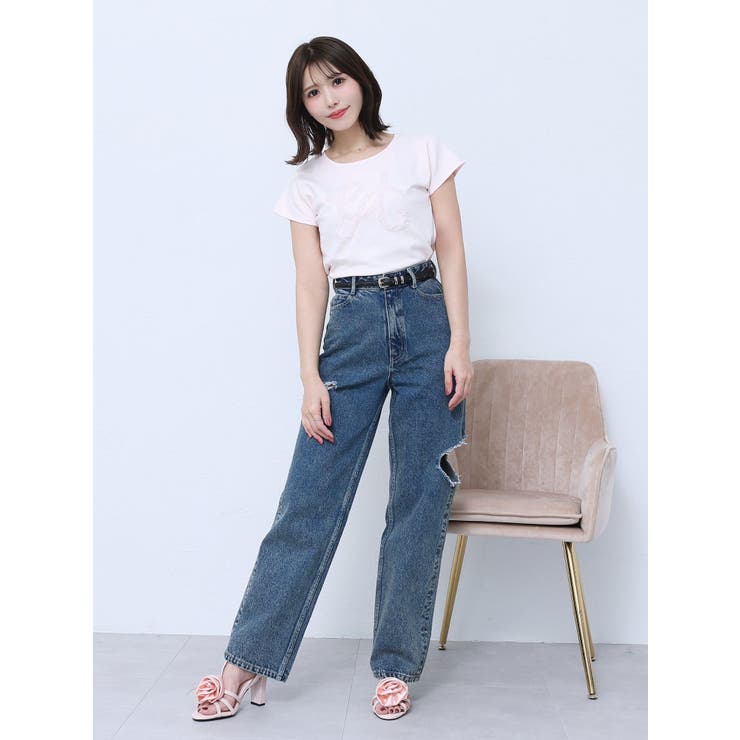 フリルモチーフTシャツ | EATME | 詳細画像22 