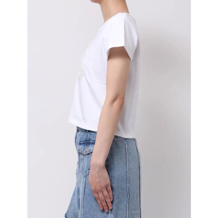 フリルモチーフTシャツ | EATME | 詳細画像26 