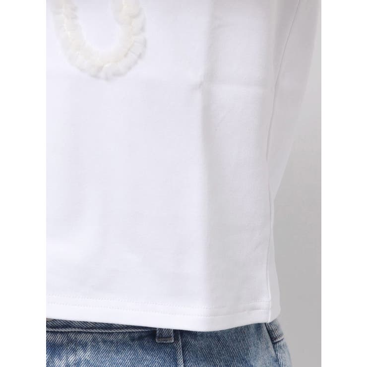 フリルモチーフTシャツ | EATME | 詳細画像30 