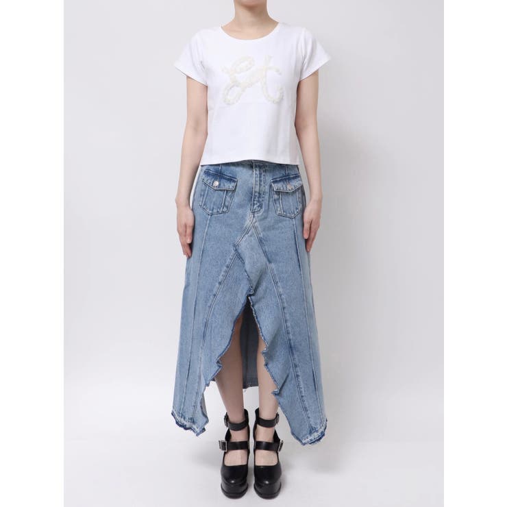 フリルモチーフTシャツ | EATME | 詳細画像32 