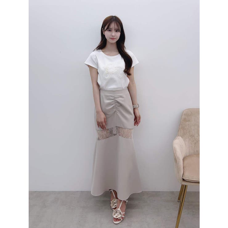 フリルモチーフTシャツ | EATME | 詳細画像4 