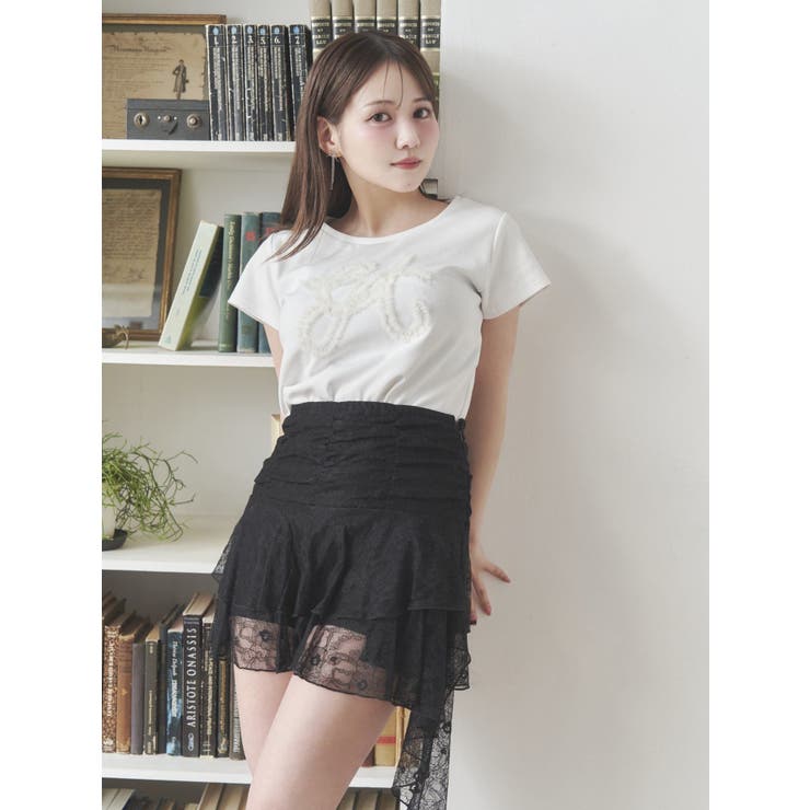 フリルモチーフTシャツ | EATME | 詳細画像5 