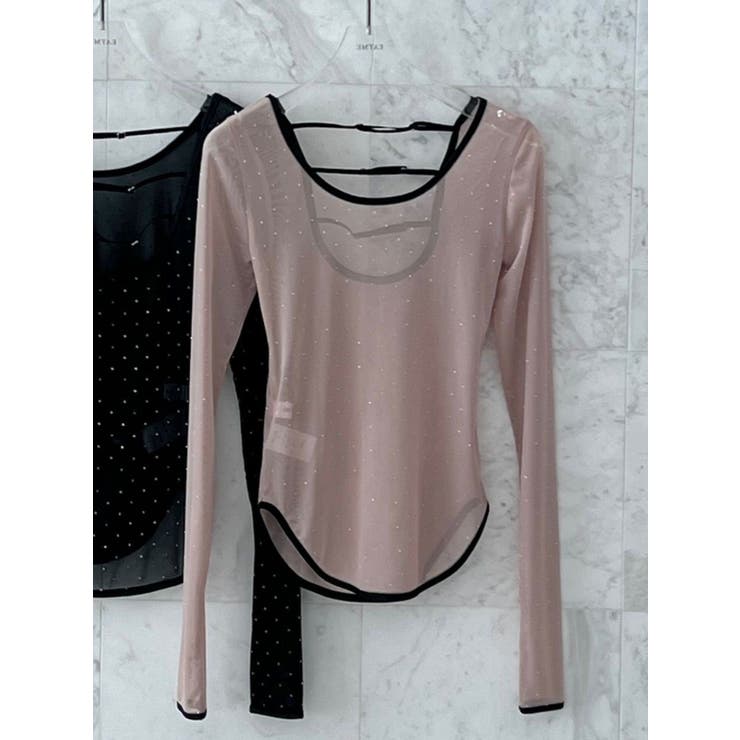 ベージュ | ラインストーンシアーTOP | EATME