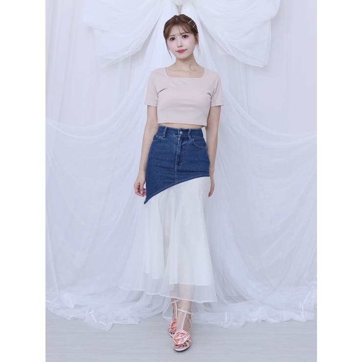 ラインストーンロゴTシャツ | EATME | 詳細画像17 