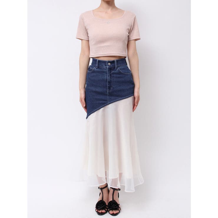 ラインストーンロゴTシャツ | EATME | 詳細画像26 