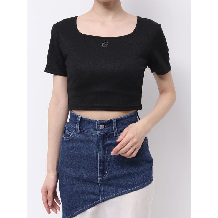 ラインストーンロゴTシャツ | EATME | 詳細画像30 