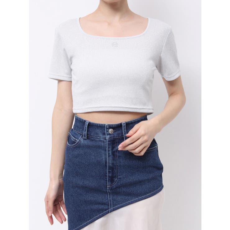 ラインストーンロゴTシャツ | EATME | 詳細画像38 