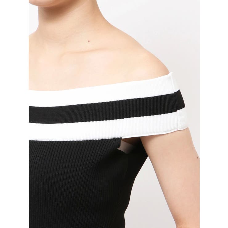 ダブルベルトオフショルニットワンピース | EATME | 詳細画像33 