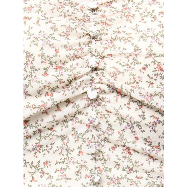 ミニフラワープリントオフショルワンピース | EATME | 詳細画像15 