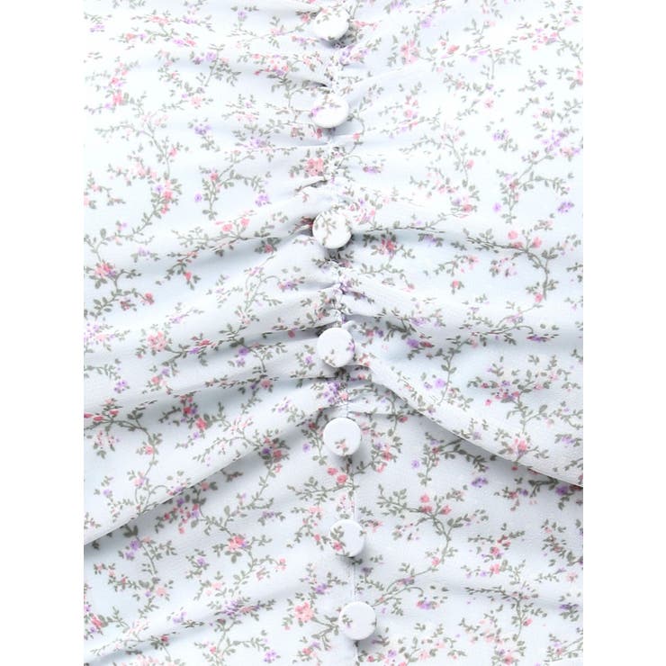 ミニフラワープリントオフショルワンピース | EATME | 詳細画像49 