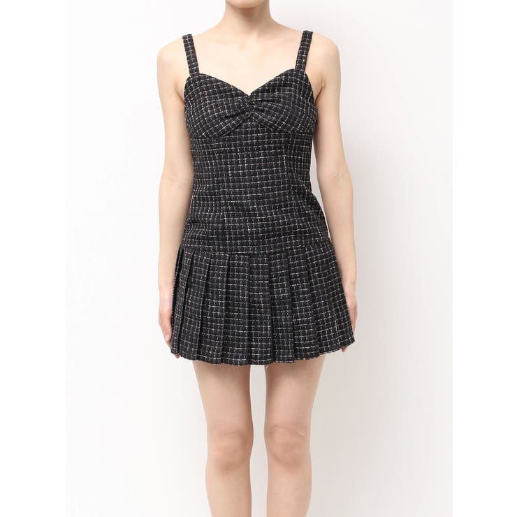 ヘムプリーツツイードワンピース | EATME | 詳細画像33 