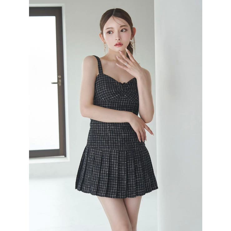 ヘムプリーツツイードワンピース | EATME | 詳細画像7 