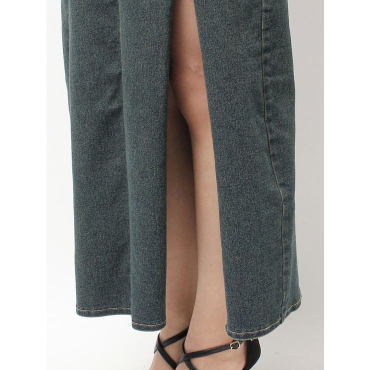 サイドレースアップデニムワンピース | EATME | 詳細画像21 