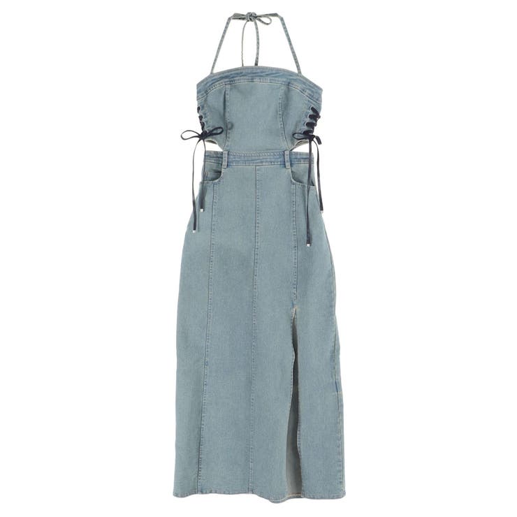 サイドレースアップデニムワンピース | EATME | 詳細画像25 