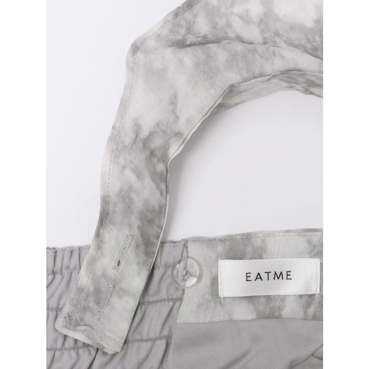 ラッフルアシンメトリータイダイプリントワンピース | EATME | 詳細画像32 