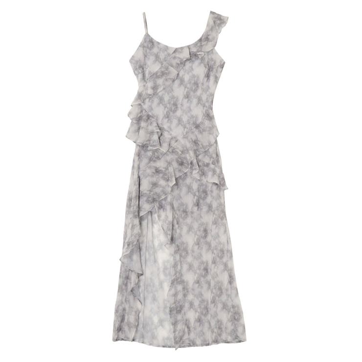 ラッフルアシンメトリータイダイプリントワンピース | EATME | 詳細画像39 