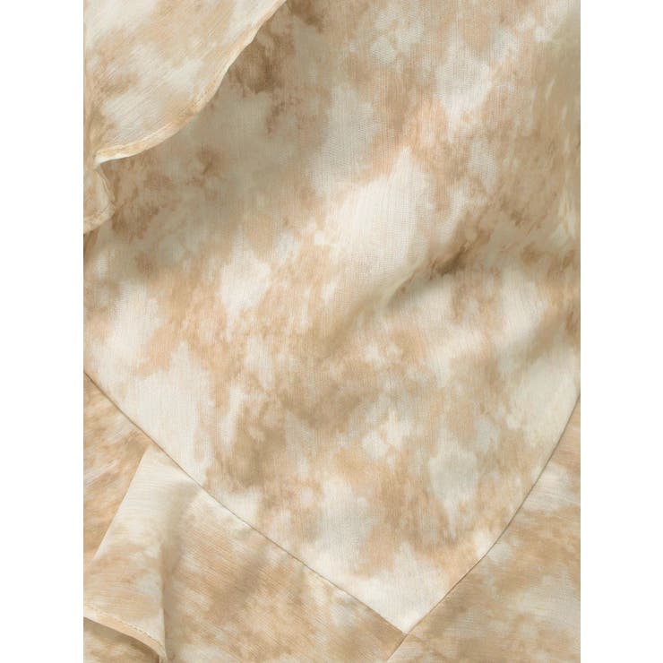 ラッフルアシンメトリータイダイプリントワンピース | EATME | 詳細画像40 