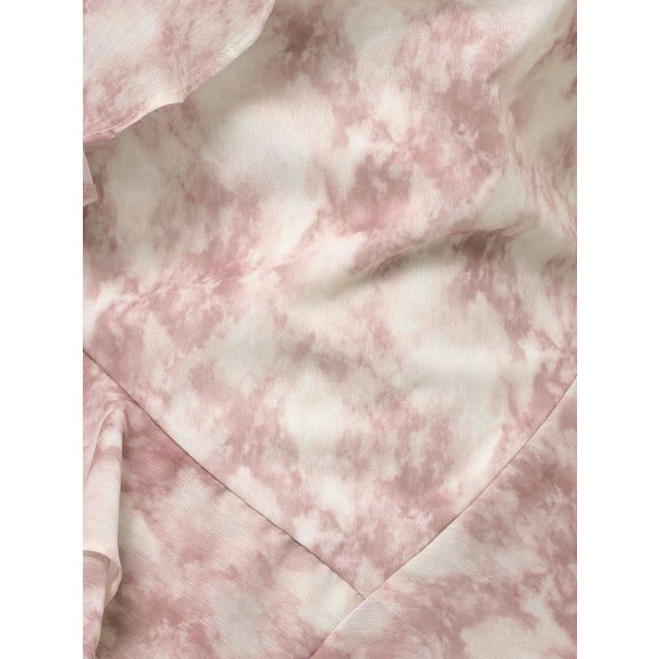 ラッフルアシンメトリータイダイプリントワンピース | EATME | 詳細画像41 