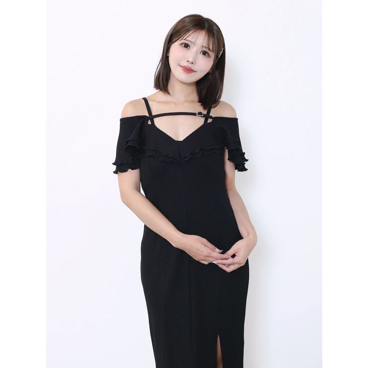 ベルテッドラッフルフリルワンピース | EATME | 詳細画像17 