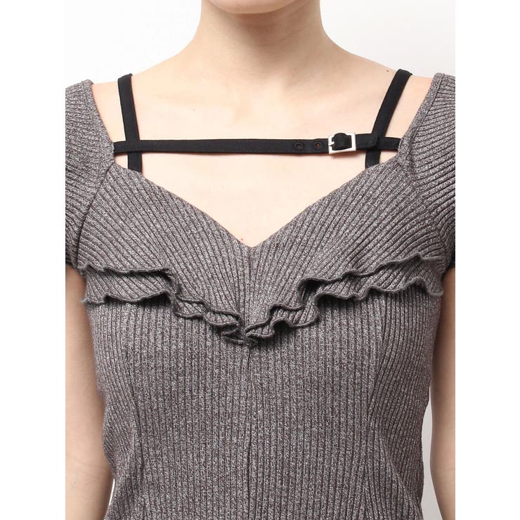 ベルテッドラッフルフリルワンピース | EATME | 詳細画像36 