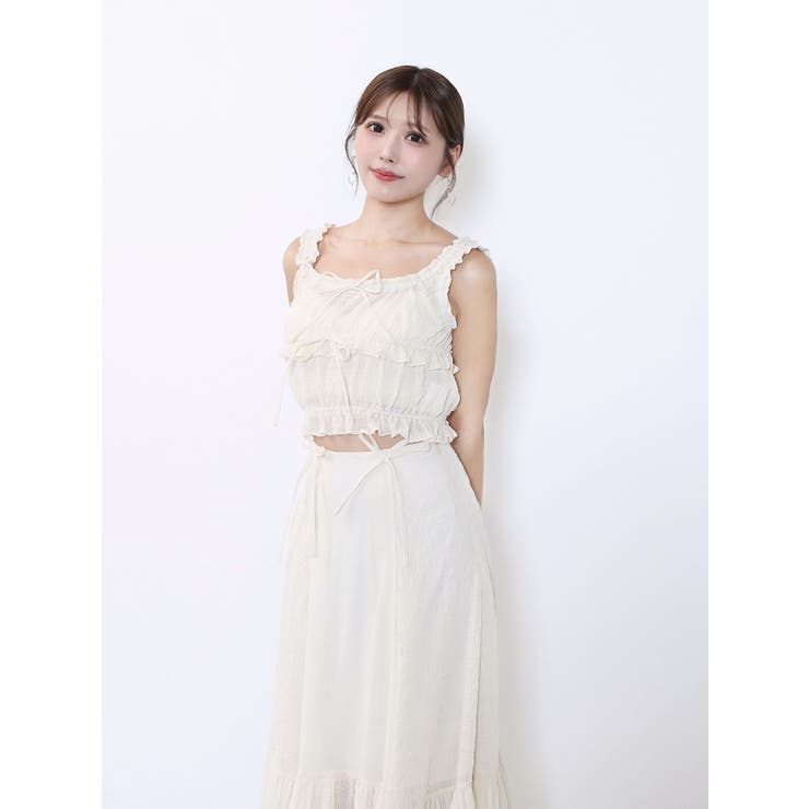 【SETUP】ギャザーノースリーブTOP | EATME | 詳細画像14 