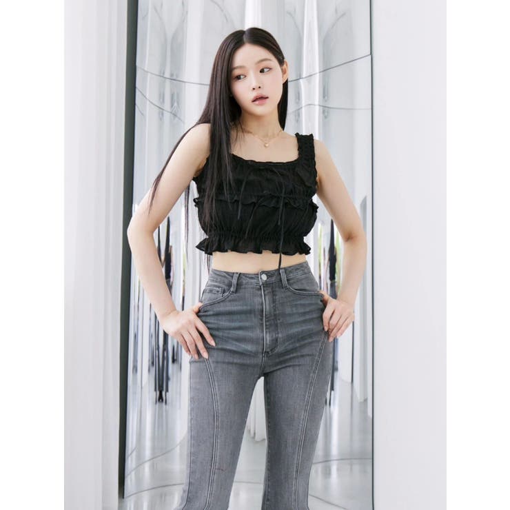 【SETUP】ギャザーノースリーブTOP | EATME | 詳細画像16 