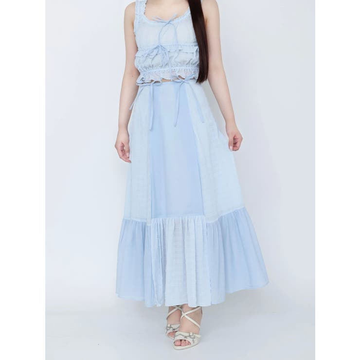 【SETUP】ギャザーノースリーブTOP | EATME | 詳細画像18 