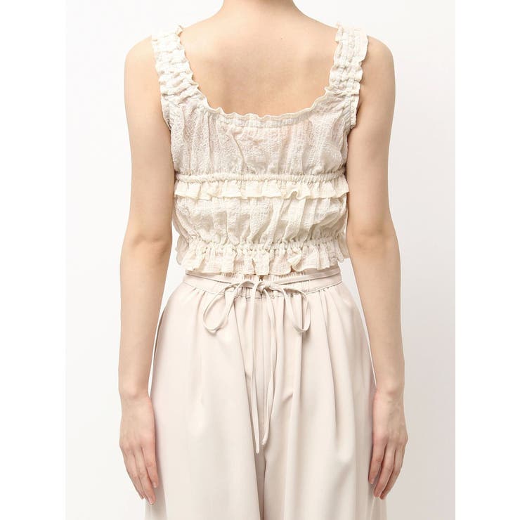 【SETUP】ギャザーノースリーブTOP | EATME | 詳細画像21 