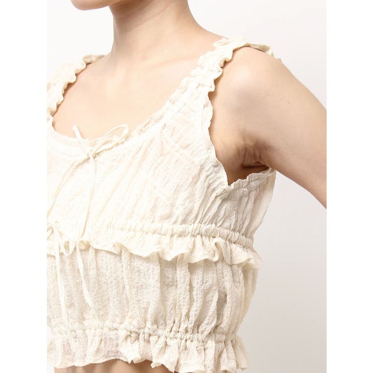 【SETUP】ギャザーノースリーブTOP | EATME | 詳細画像23 