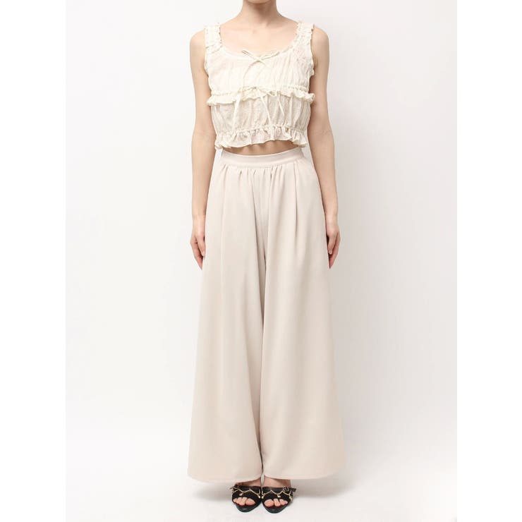 【SETUP】ギャザーノースリーブTOP | EATME | 詳細画像26 