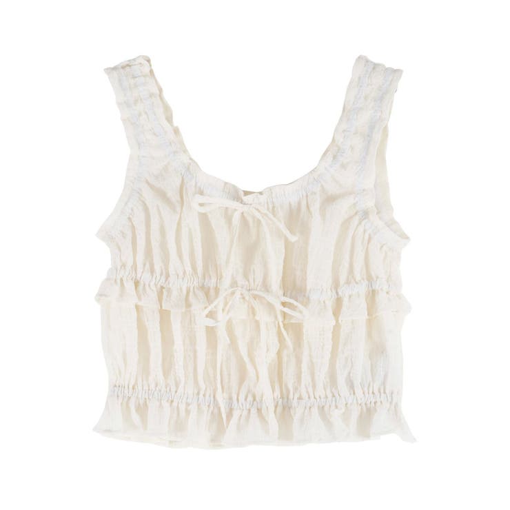 【SETUP】ギャザーノースリーブTOP | EATME | 詳細画像32 