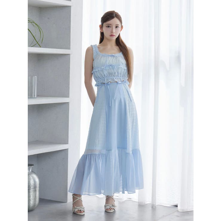 【SETUP】ギャザーノースリーブTOP | EATME | 詳細画像41 