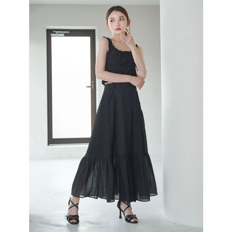 【SETUP】ギャザーノースリーブTOP | EATME | 詳細画像42 