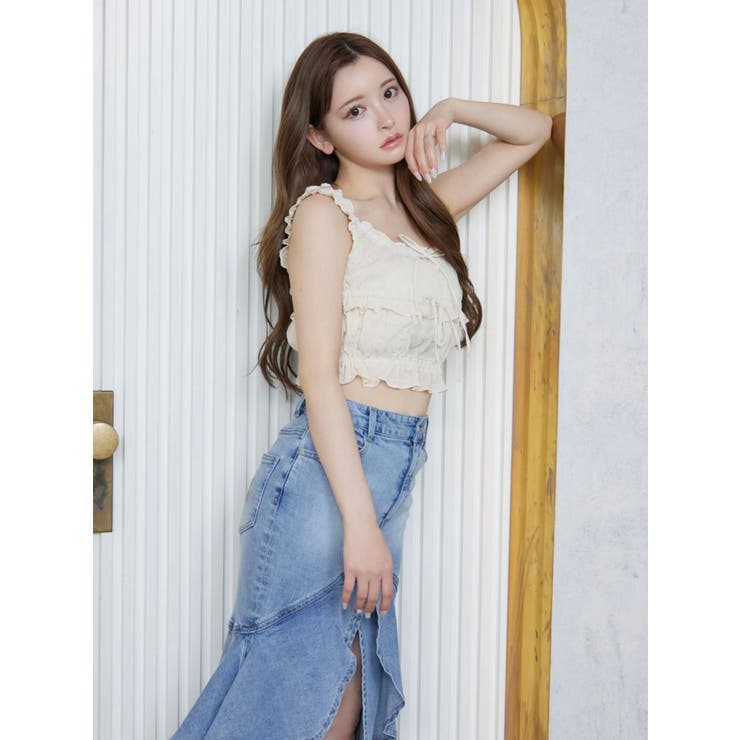 【SETUP】ギャザーノースリーブTOP | EATME | 詳細画像45 