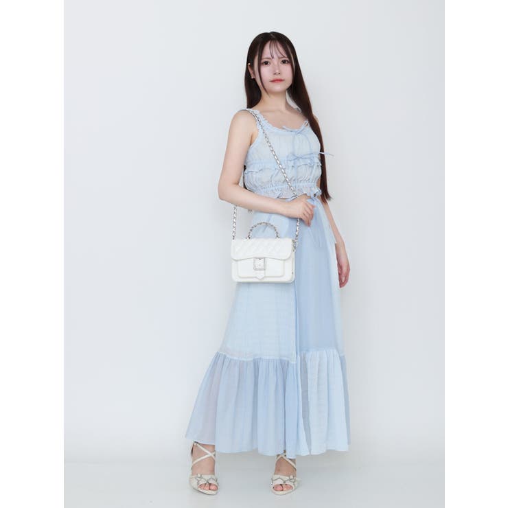 【SETUP】ギャザーノースリーブTOP | EATME | 詳細画像5 