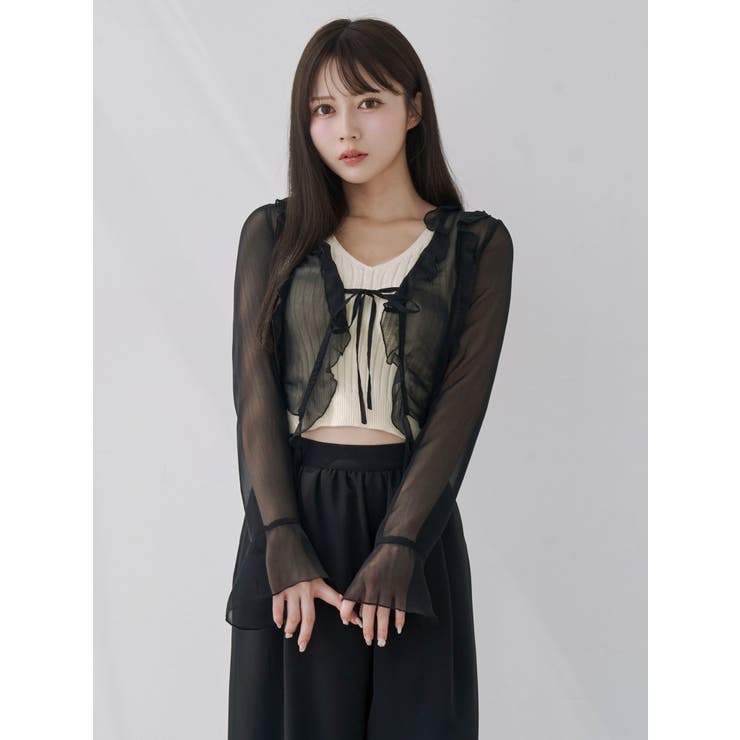 ラッフルカーディガン | EATME | 詳細画像10 