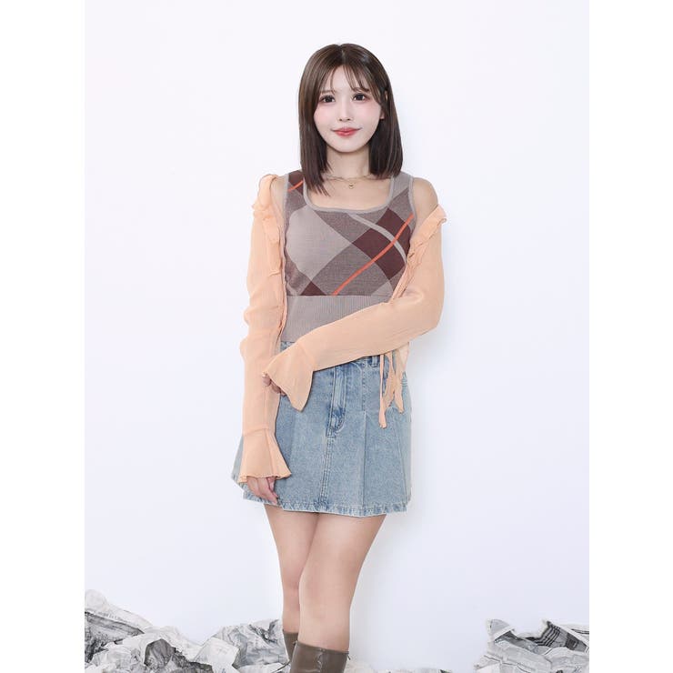 ラッフルカーディガン | EATME | 詳細画像4 