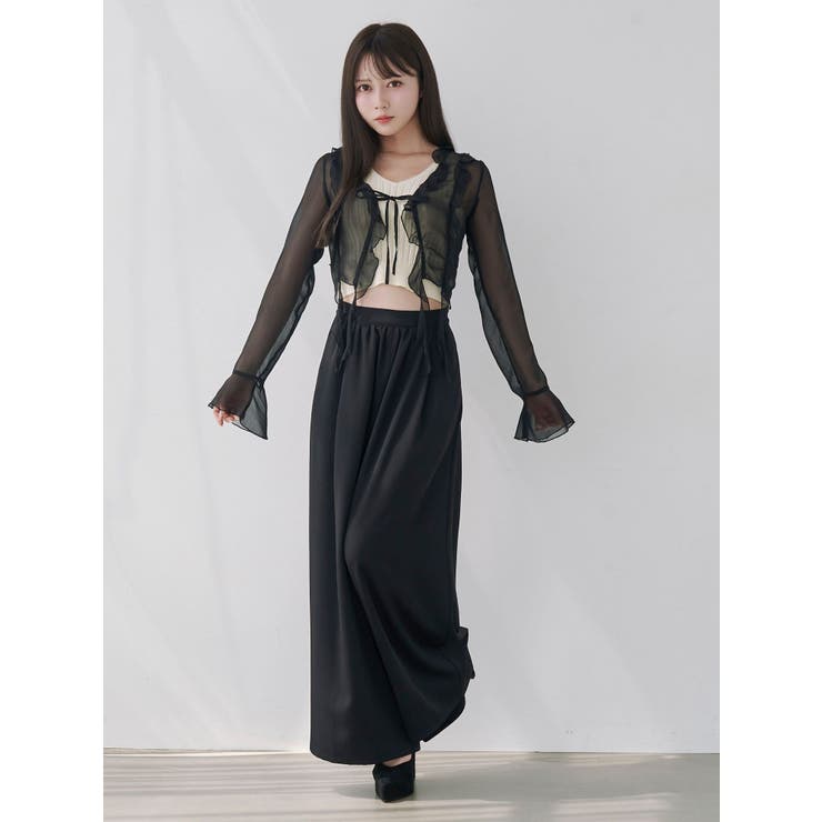 ラッフルカーディガン | EATME | 詳細画像9 