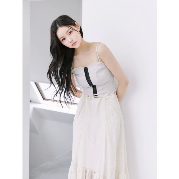 フロントホックキャミTOP | EATME | 詳細画像10 