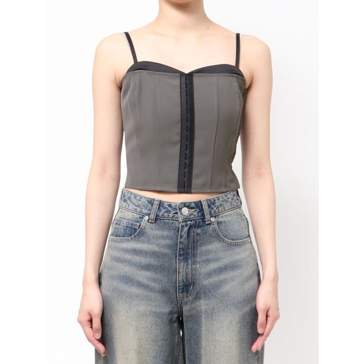 フロントホックキャミTOP | EATME | 詳細画像23 