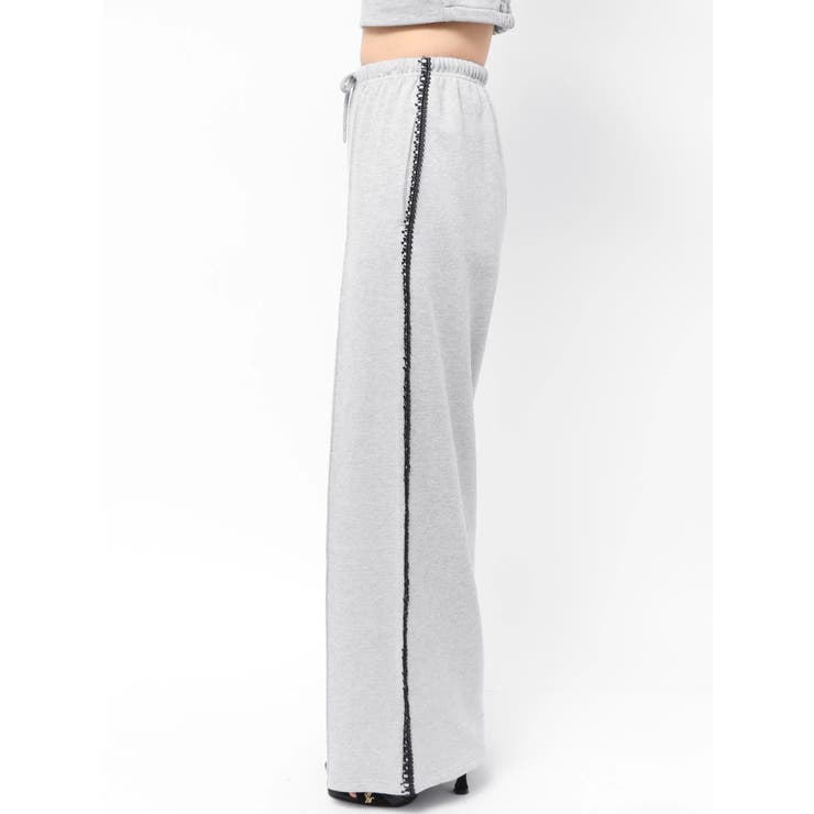 【SETUP着用可】サイドレーススウェットパンツ | EATME | 詳細画像15 