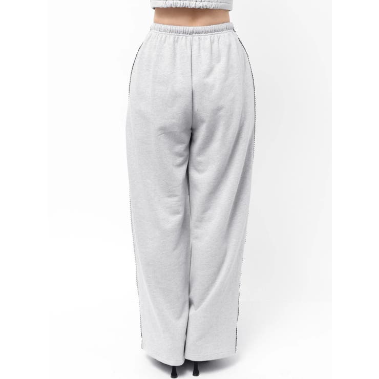 【SETUP着用可】サイドレーススウェットパンツ | EATME | 詳細画像16 