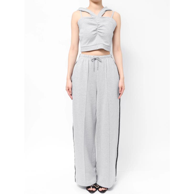 【SETUP着用可】サイドレーススウェットパンツ | EATME | 詳細画像21 