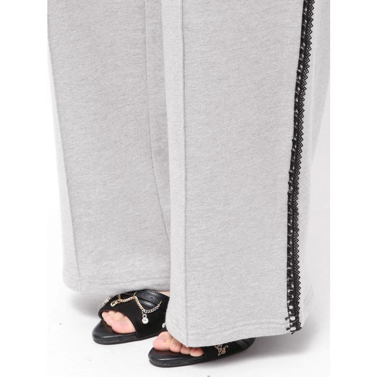 【SETUP着用可】サイドレーススウェットパンツ | EATME | 詳細画像25 