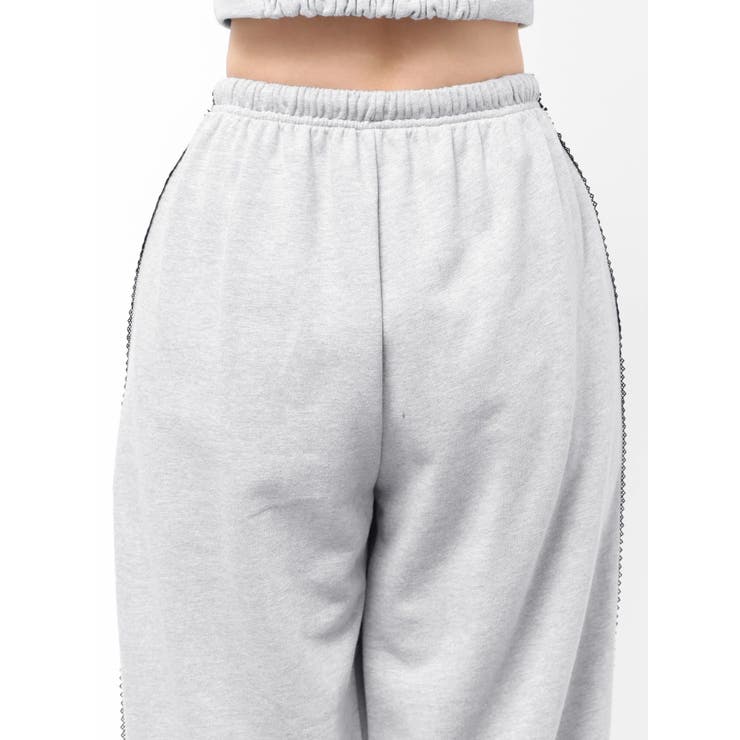 【SETUP着用可】サイドレーススウェットパンツ | EATME | 詳細画像31 